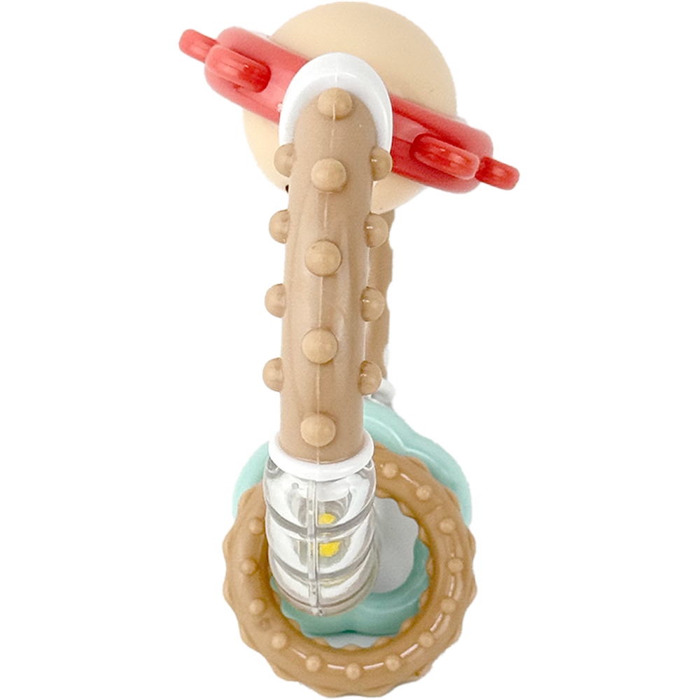 B450SB - Pastel Cub Sensory Teether Ring - side view