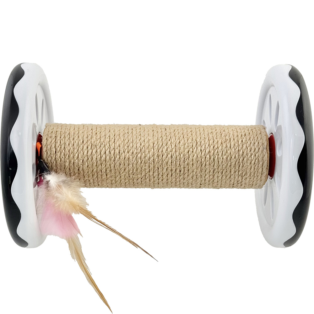 PE230RMN- Spin & Scratch Roller Cat Toy - front view