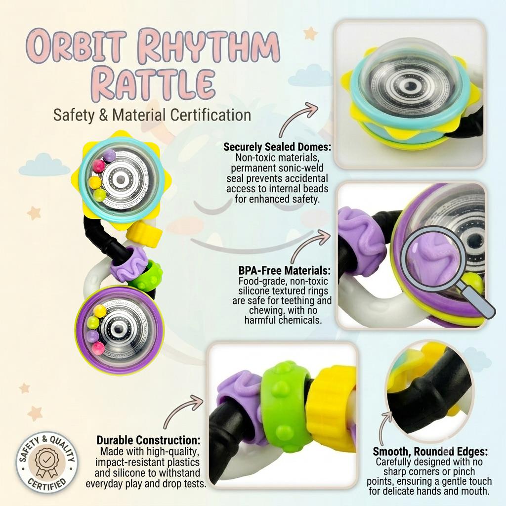 B500SR - Orbit Rhythm Rattle - SAFETY
