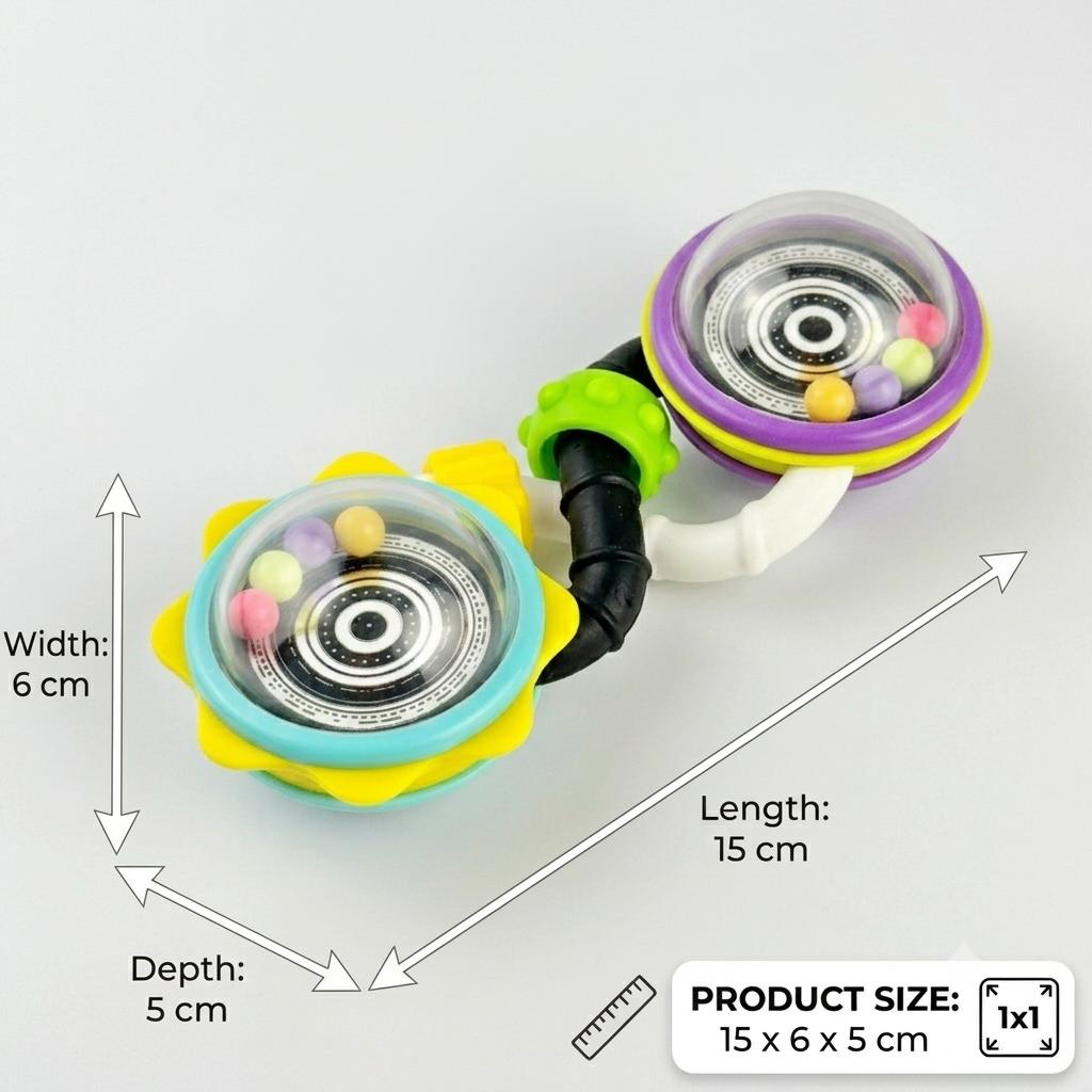 B500SR - Orbit Rhythm Rattle - SIZE