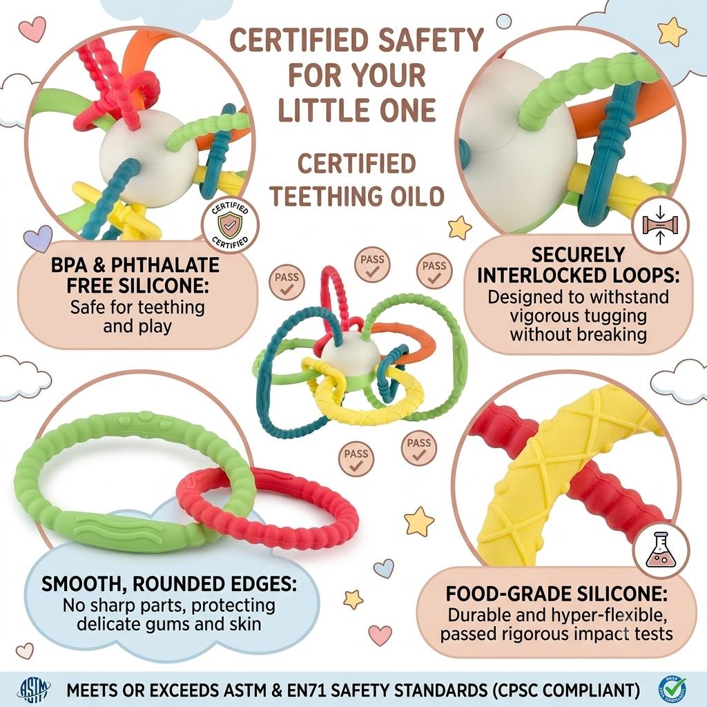 S9636A - Easy-Grip Sensory Loop Teether Toy - safety