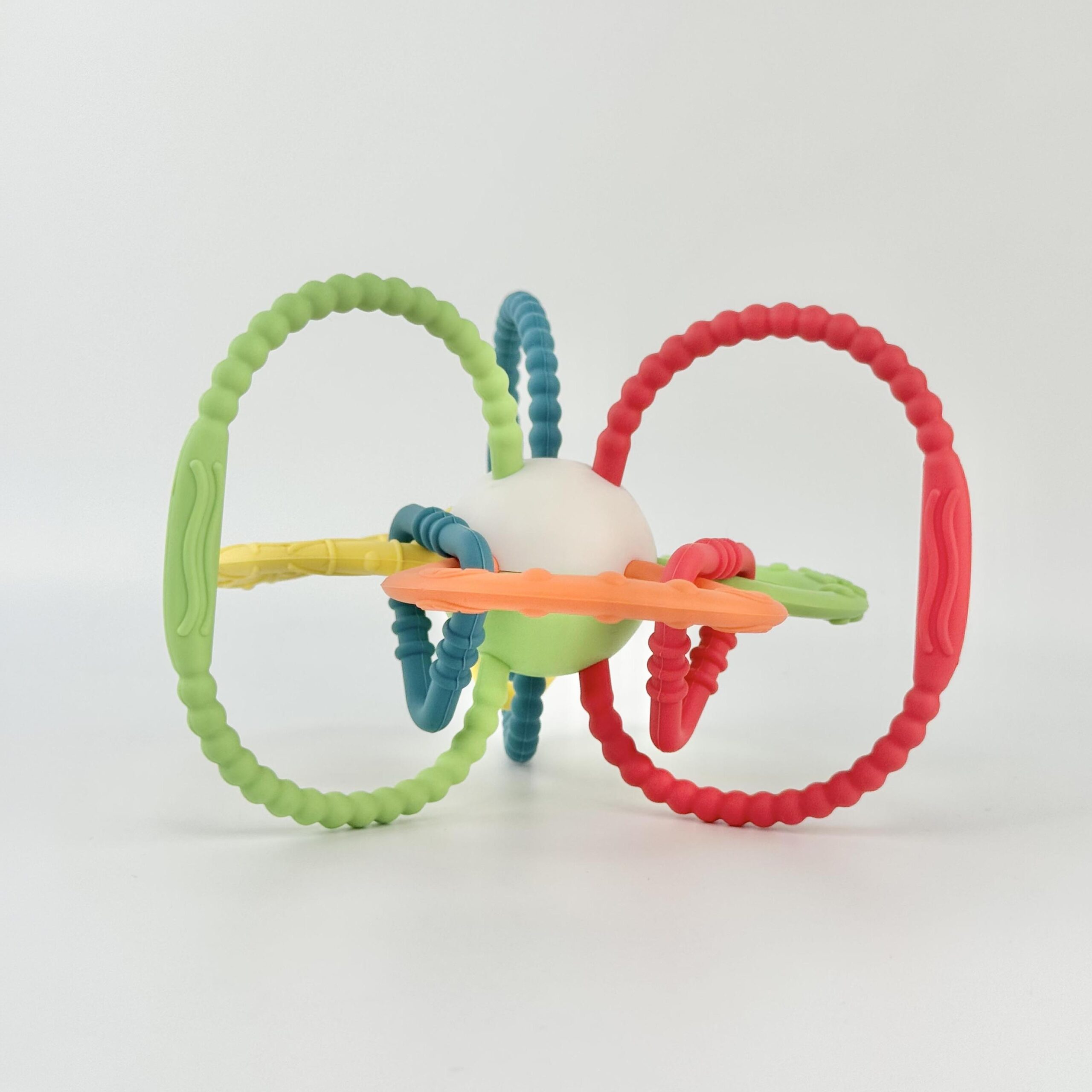 S9636A - Easy-Grip Sensory Loop Teether Toy - side view